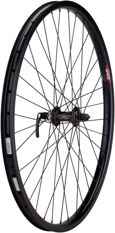 Quality Wheels Value HD Series Disc Front Wheel - 650b, QR x 100mm, Center-Lock, Black