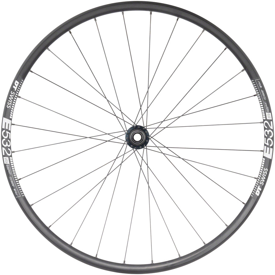 Quality Wheels Shimano SLX/DT E532 Front Wheel - 27.5", 15 x 110mm, Center-Lock, Black