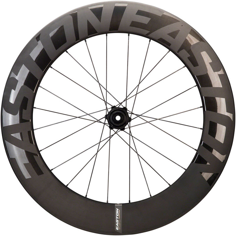 Easton EC90 Aero Rear Wheel - 700, 12 x 142mm, Center-Lock, HG 11, Black