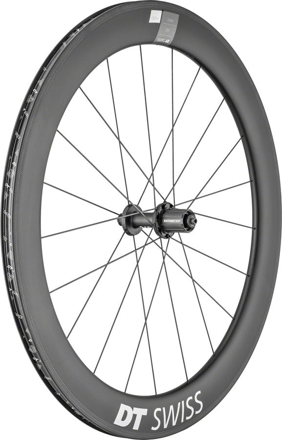 DT Swiss ARC 1400 DiCut 62 Rear Wheel - 700c, QR x 130mm, Rim Brake, HG 11 Road, Black