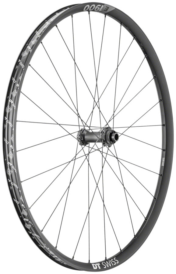 DT Swiss E 1900 Spline 30 Front Wheel - 27.5", 15 x 110mm, Center-Lock, Black