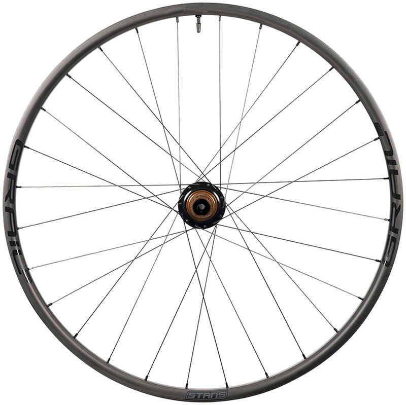 Stan's No Tubes Grail CB7 Rear Wheel - 700, 12 x 142mm, Center-Lock, MicroSpline, Gray