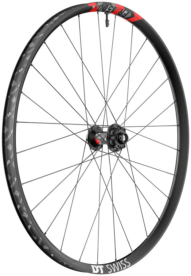 DT Swiss FR 1500 Front Wheel - 27.5", 20 x 110mm Boost, 6-Bolt, Black