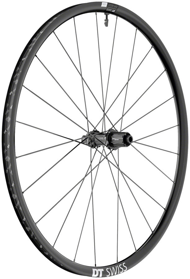 DT Swiss ER 1600 Spline 23 Rear Wheel - 700, 12 x 142mm, Center-Lock, HG 11 Road, Ratchet 36 SL, Black