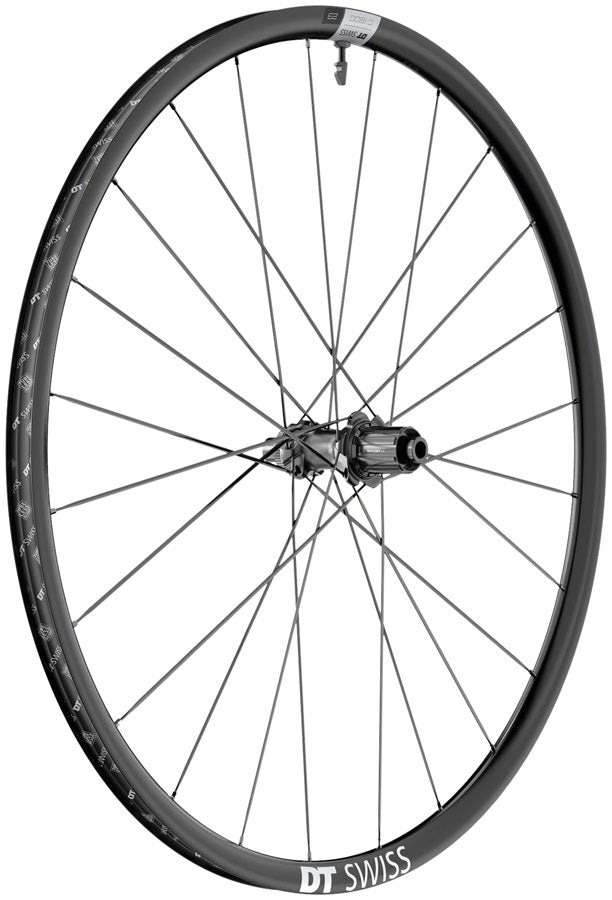 DT Swiss C 1800 Spline 23 Rear Wheel - 700, 12 x 142mm, Center-Lock, HGR11, Black