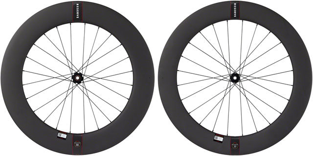 Reserve Wheels Reserve 77/88 Wheelset - 700, 12 x 100/12 x 142, Center-Lock, HG 11 Road, Carbon, DT 240-1