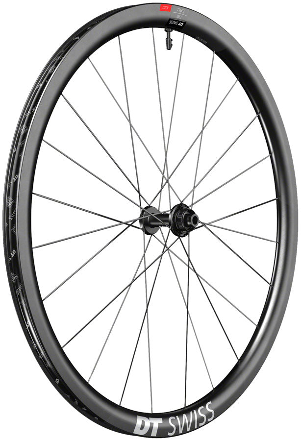 DT Swiss ERC 1100 DiCut 35 Front Wheel - 700 12 x 100mm Center-Lock Black