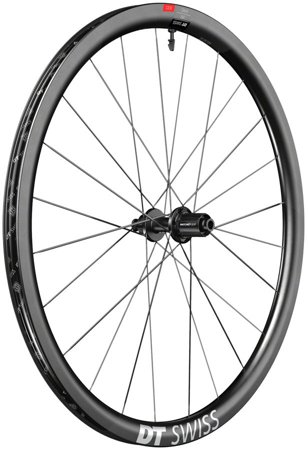 DT Swiss ERC 1100 DiCut 35 Rear Wheel - 700 12 x 142mm Center-Lock HG 11 Road/XDR BLK