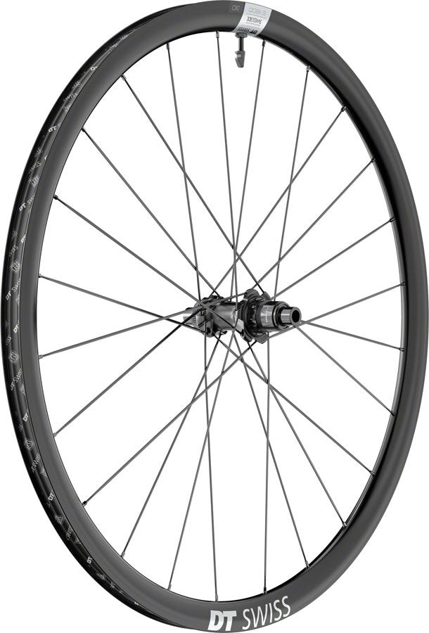 DT Swiss E 1800 Spline 30 Rear Wheel - 700c 12 x 142mm Center-Lock XDR Ratchet LN 18 BLK