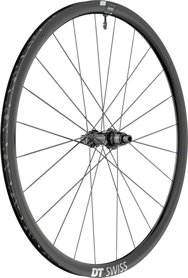 DT Swiss AR 1600 Spline 30 Rear Wheel - 700c, 12 x 142mm, Center-Lock, XDR, Ratchet 36 SL, Black