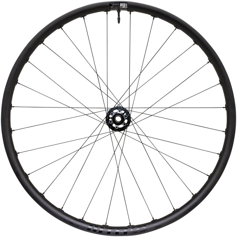 WTB CZR i30 Front Wheel - 29", 15 x 110mm, 6-Bolt, Black, 28H