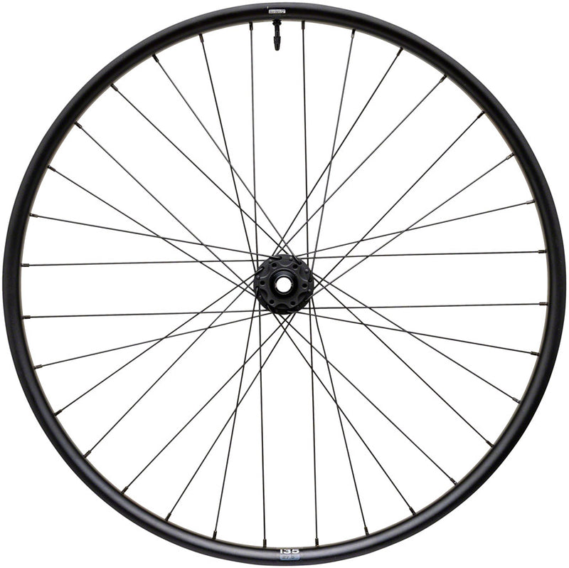 WTB HTZ i35 Front Wheel - 27.5", 15 x 110mm, 6-Bolt, Black, 32H