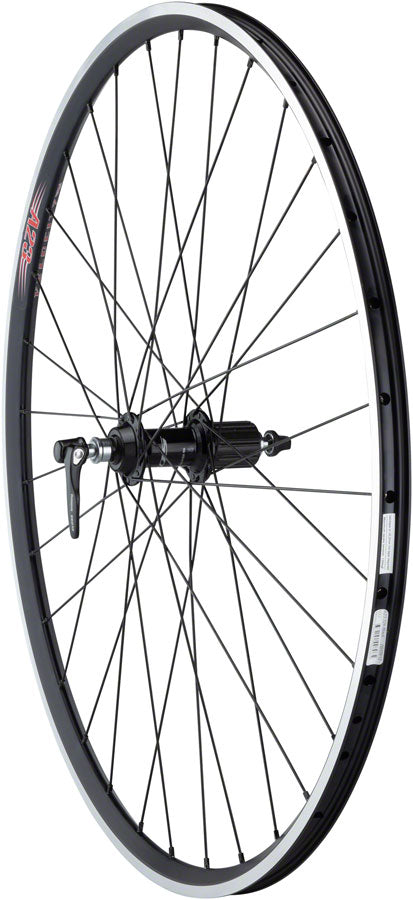 Quality Wheels 105/A23 Rear Wheel - 700, QR x 130mm, Rim Brake, HG 11, Black, Clincher