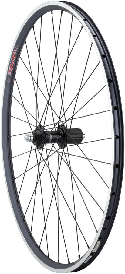 Quality Wheels 105/A23 Rear Wheel - 650c, QR x 130mm, Rim Brake, HG 11, Black, Clincher