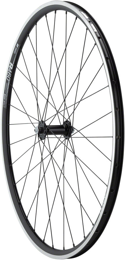 Quality Wheels 105/R460 Front Wheel - 700, QR x 100mm, Rim Brake, Black, Clincher