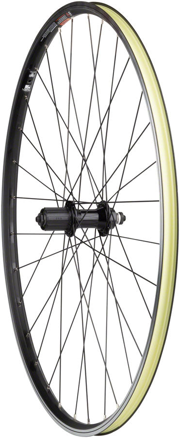 Quality Wheels WTB Dual Duty i19 TCS Rear Wheel - 700, QR x 130mm, Rim Brake, HG 10, Black, Clincher