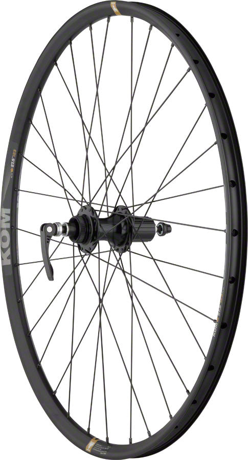 Quality Wheels WTB Road Plus Rear Wheel - 650b, QR x 135, Center-Lock, HG 10, Black