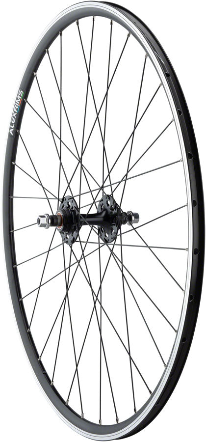 Quality Wheels Value Double Wall Series Track Rear Wheel - 700, 10 x 1 x 120mm, Rim Brake, Fixed/Freewheel, Black, Clincher