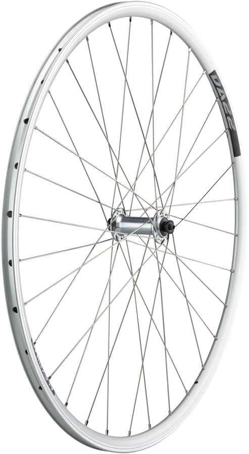 Quality Wheels Tiagra/DA22 Front Wheel - 700, QR x 100mm, Rim Brake, Silver, Clincher