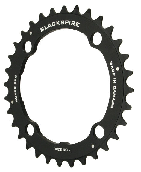 Blackspire Super Pro M960X Chainring, 102BCD - 34T Black