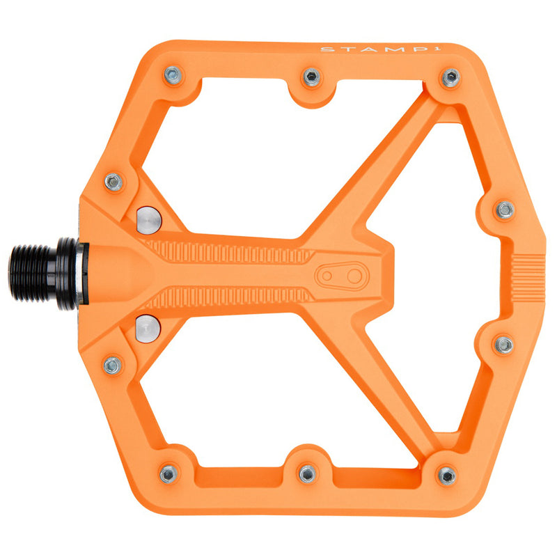 Crankbrothers Stamp 1 Gen 2 Large Platform Pedals Orange