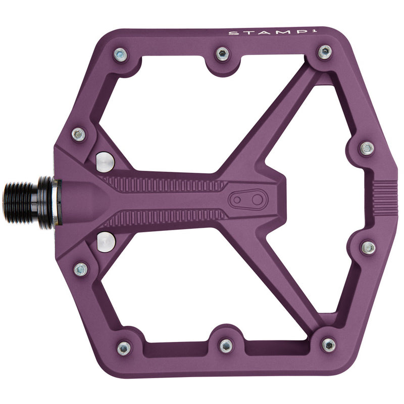 Crankbrothers Stamp 1 Gen 2 Large Platform Pedals Plum Purple