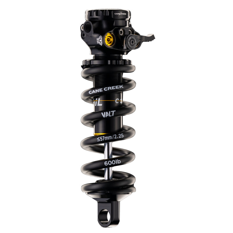 Cane Creek Coil IL Next Gen Rear Shock - 185 x 52.5mm, Black, Trunnion