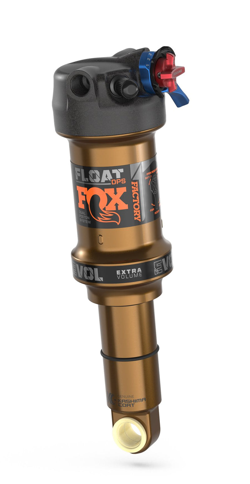 2022 Fox FLOAT 3Pos-Adj DPS Kashima Factory Metric Trunnion Shock - 185x55mm Evol LV