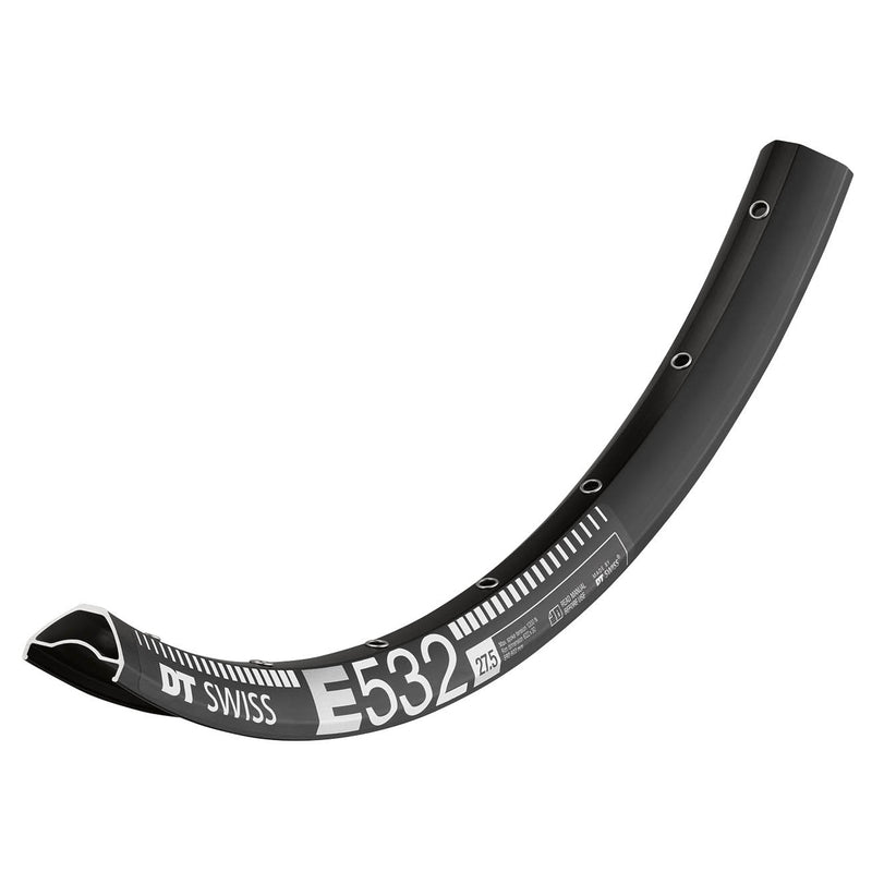 DT Swiss E 532 Tubeless Ready 27.5" Disc Rim 32h Black