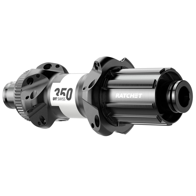 DT Swiss 350 Rear Hub - 12 x 142mm, Center-Lock, HG11 Road, Black, 24H, Straightpull, 36pt