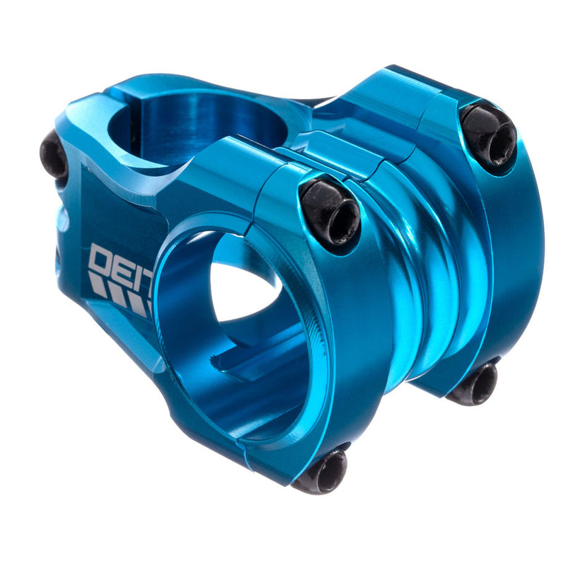 DEITY Copperhead Stem - 35mm, 35 Clamp, +/-0, 1 1/8", Aluminum, Blue