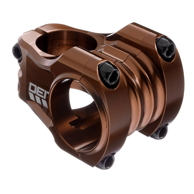 DEITY Copperhead Stem - 35mm, 35 Clamp, +/-0, 1 1/8", Aluminum, Bronze