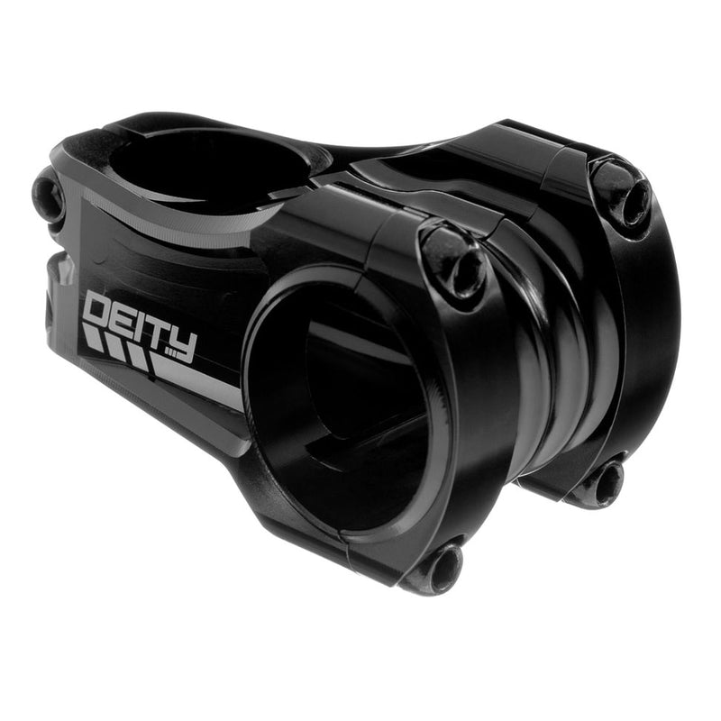 DEITY Copperhead Stem - 50mm, 35 Clamp, +/-0, 1 1/8", Aluminum, Black