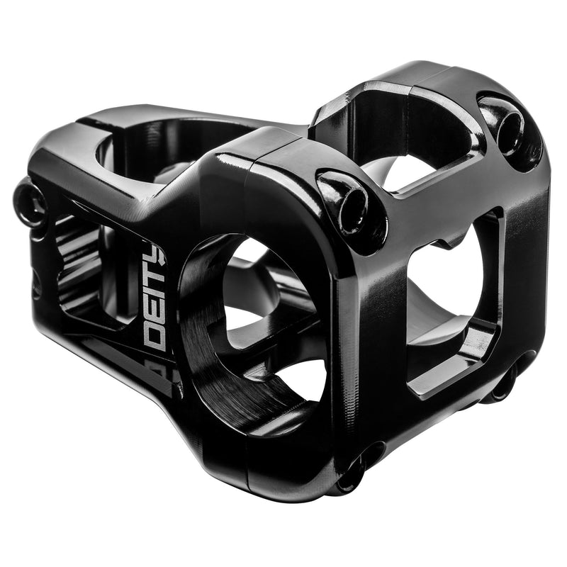 DEITY Cavity Stem - 35mm, 31.8 Clamp, +/-0, 1 1/8", Aluminum, Black