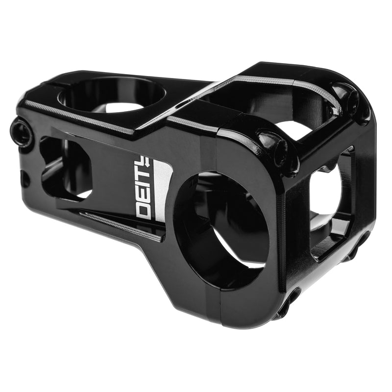 DEITY Cavity Stem - 50mm, 31.8 Clamp, +/-0, 1 1/8", Aluminum, Black