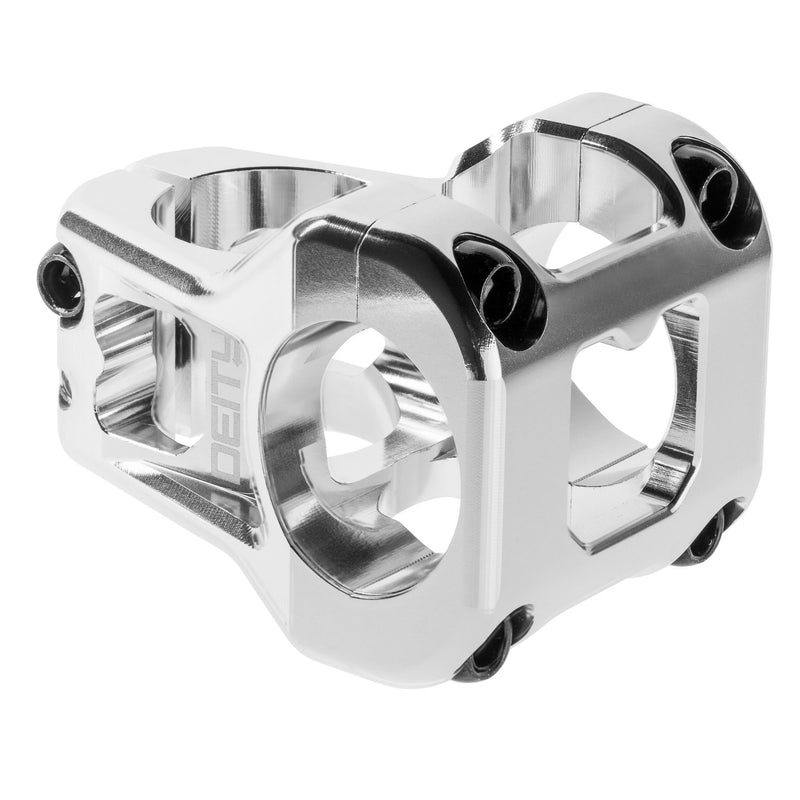 DEITY Cavity Stem - 35mm, 31.8mm Clamp, +/-0, 1 1/8", Silver