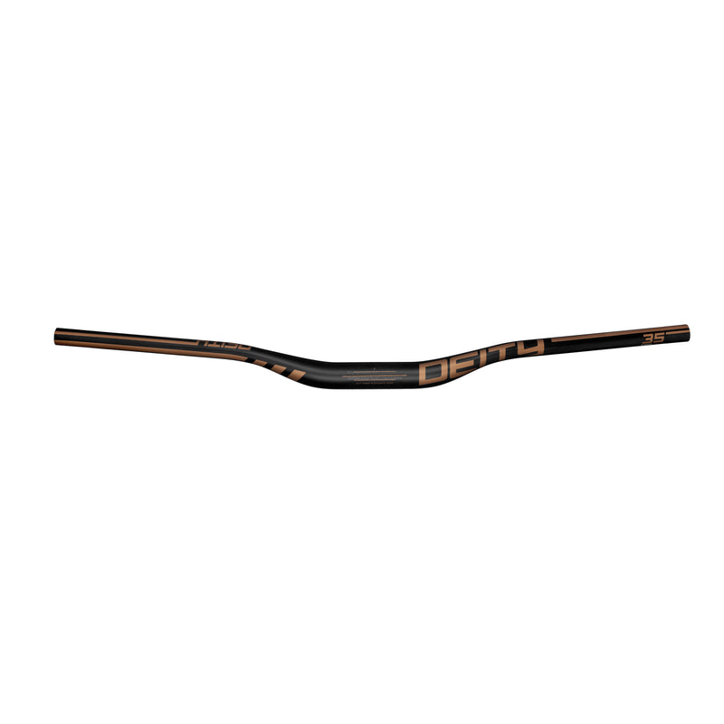 DEITY Speedway 35 Handlebar - Carbon, 30mm Rise, 810mm Width, 35mm Clamp, Black w/Bronze