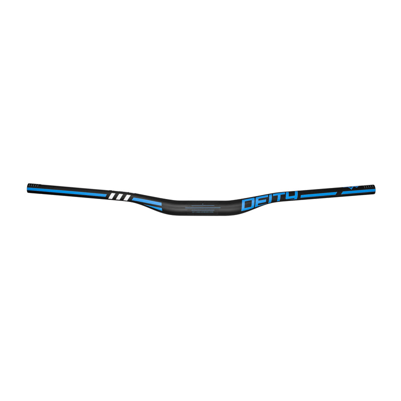 DEITY Skywire 35 Handlebar - 25mm Rise, 800mm Width, 35mm Clamp, Blue