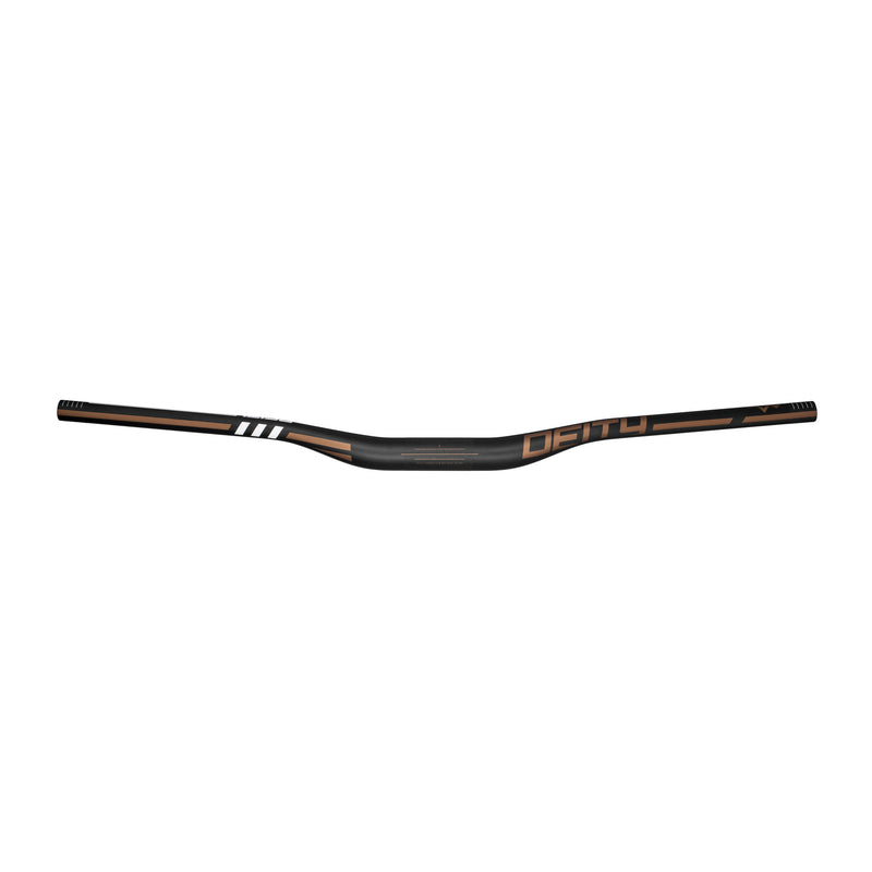 DEITY Skywire 35 Handlebar: 25mm Rise, 800mm Width, 35mm Clamp, Black w/Bronze