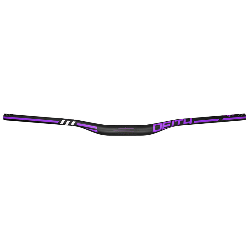 DEITY Skywire 35 Handlebar - 25mm Rise, 800mm Width, 35mm Clamp, Purple