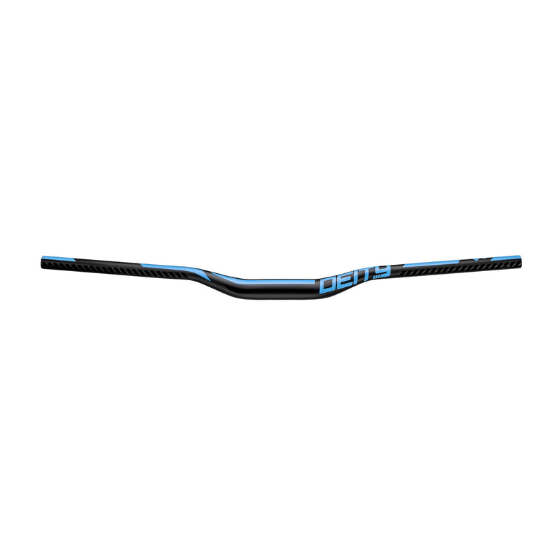 DEITY Ridgeline 35 Handlebar - 25mm Rise, 800mm Width, 35mm Clamp, Blue