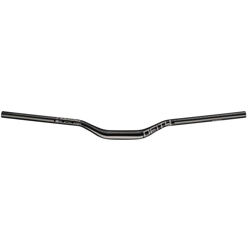 DEITY Blacklabel 800 Handlebar: 38mm Rise, 800mm Width, 31.8 Clamp, Black w/ Stealth