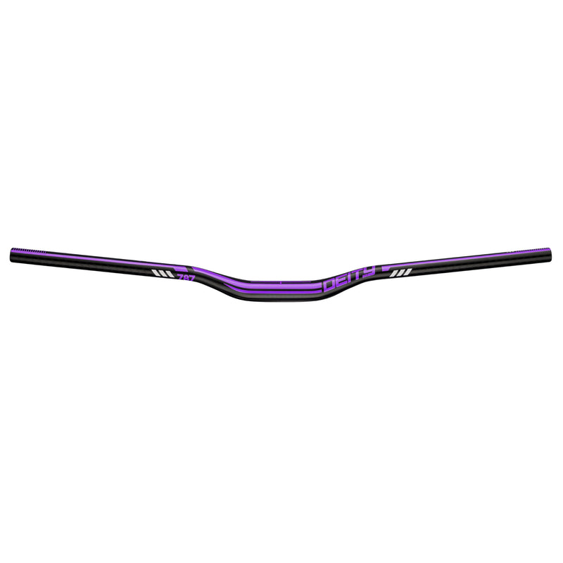 DEITY Skyline Handlebar - 25mm Rise, 787mm Width, 31.8mm Clamp, Purple