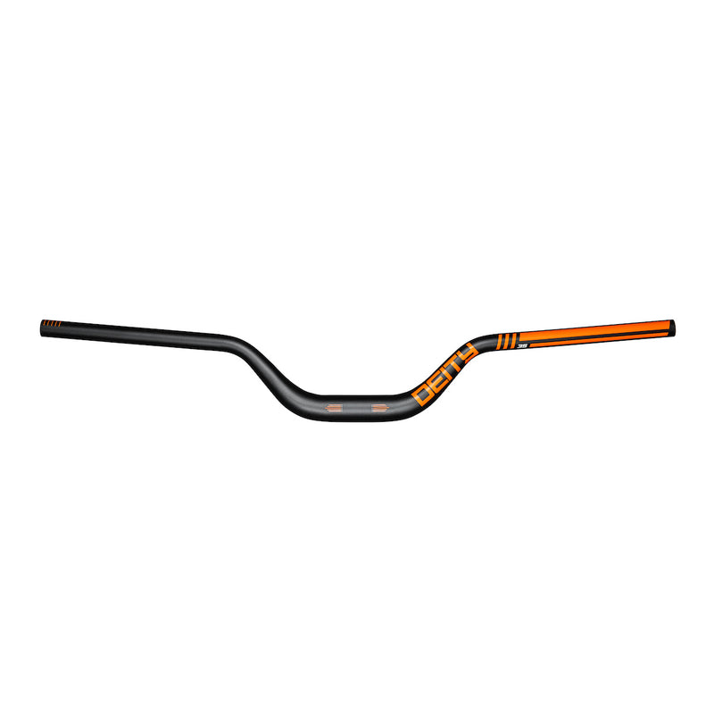 DEITY Highside 35 Riser Handlebar - 80mm Rise, 800mm Width, 35mm Clamp, Orange