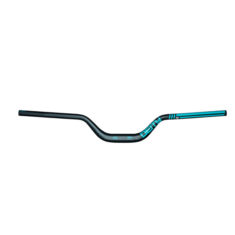 DEITY Highside 35 Riser Handlebar - 80mm Rise, 800mm Width, 35mm Clamp, Turquoise