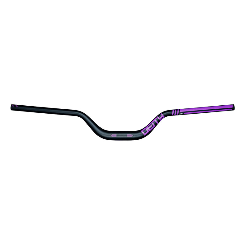 DEITY Highside 35 Handlebar - 80mm Rise, 800mm Width, 35mm Clamp, Purple