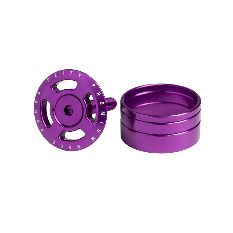 DEITY Crosshair Headset Cap - Purple