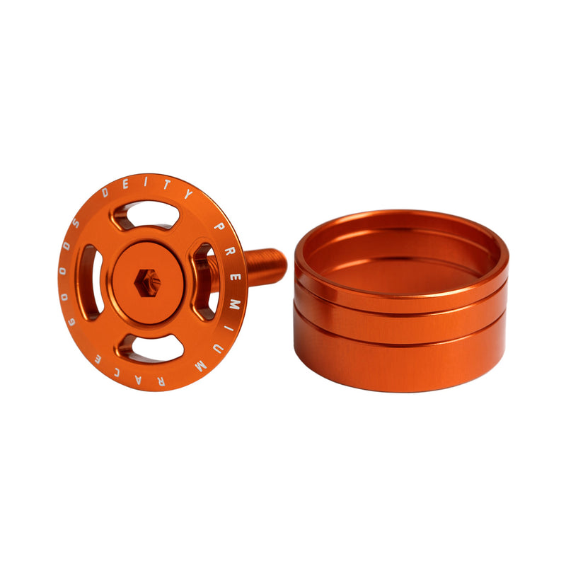 DEITY Crosshair Headset Cap - Orange