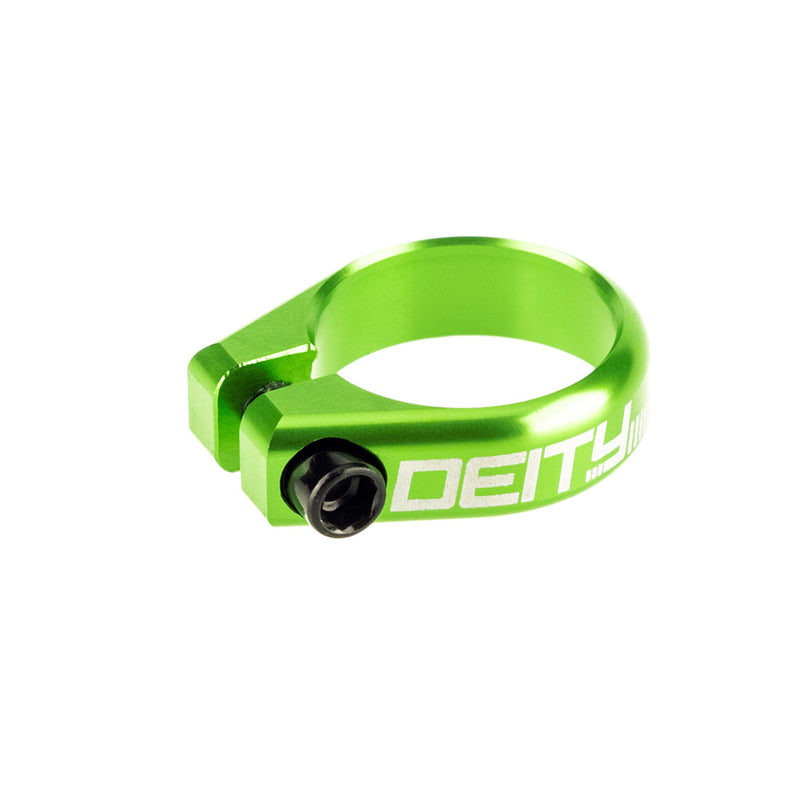 DEITY Circuit Seatpost Clamp - 38.6mm, Green