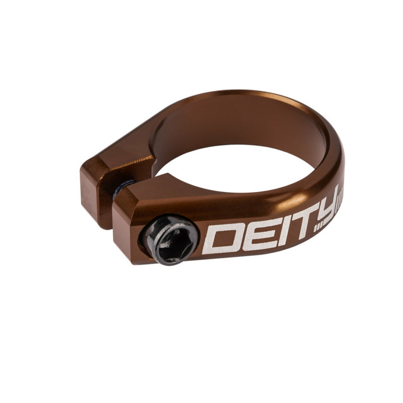 DEITY Circuit Seatpost Clamp - 34.9mm, Bronze